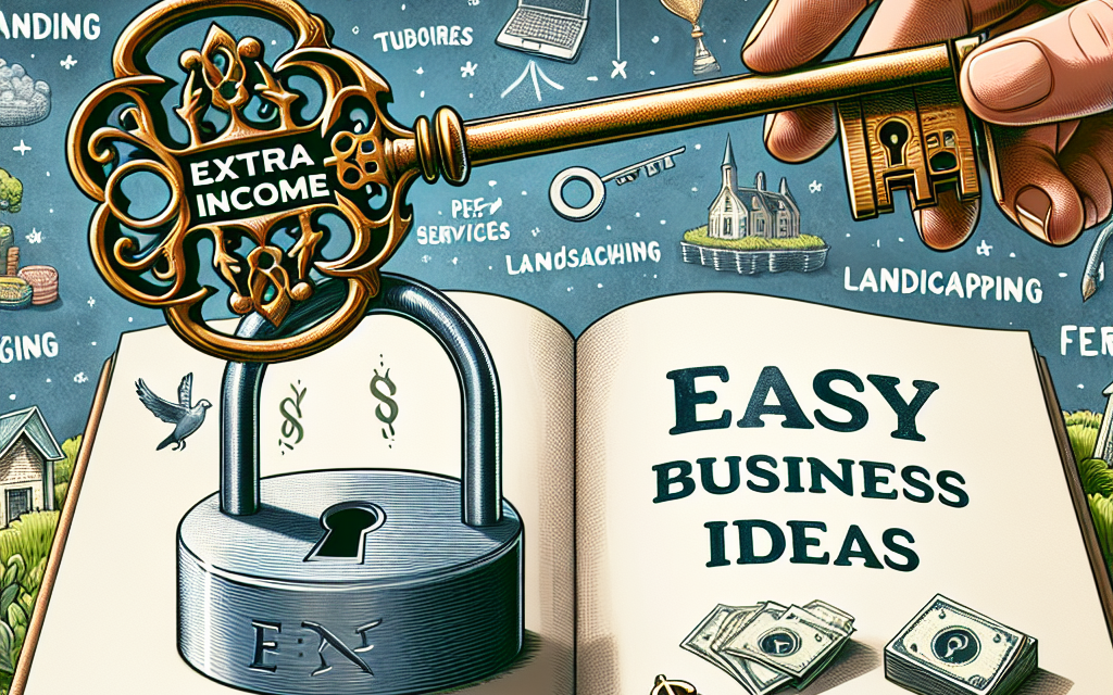 Unlocking Extra Income: Easy Business Ideas You Can Start on the Side