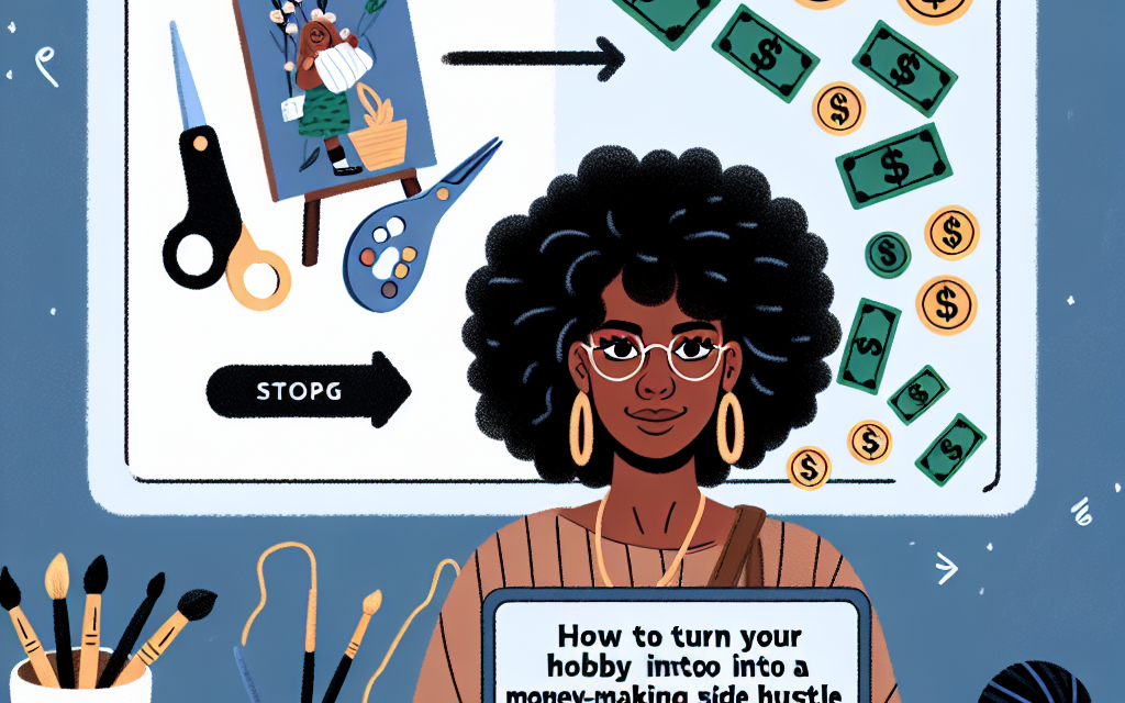 How to Turn Your Hobby into a Money-Making Side Hustle