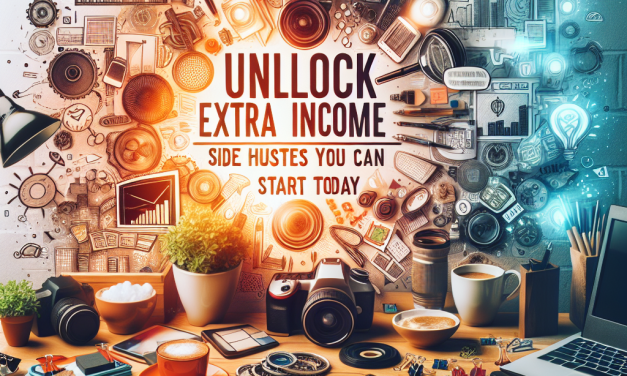 Unlock Extra Income: Side Hustles You Can Start Today