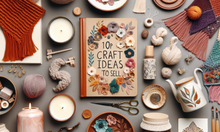 Top 10 Creative Craft Ideas to Sell on Etsy