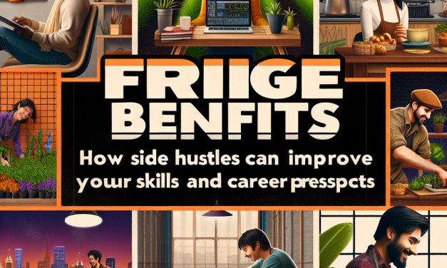 Fringe Benefits: How Side Hustles Can Improve Your Skills and Career Prospects