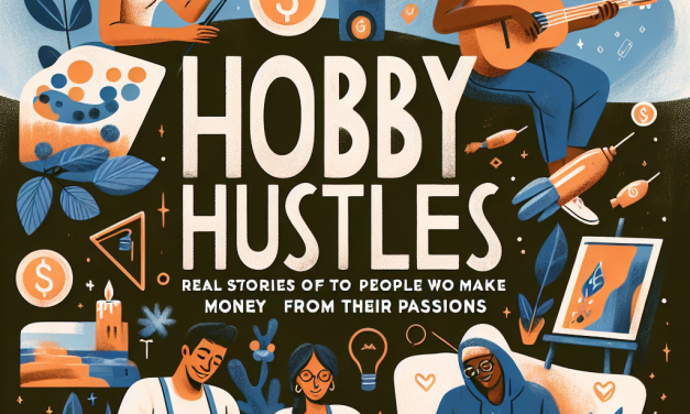 Hobby Hustles: Real Stories of People Who Make Money from Their Passions