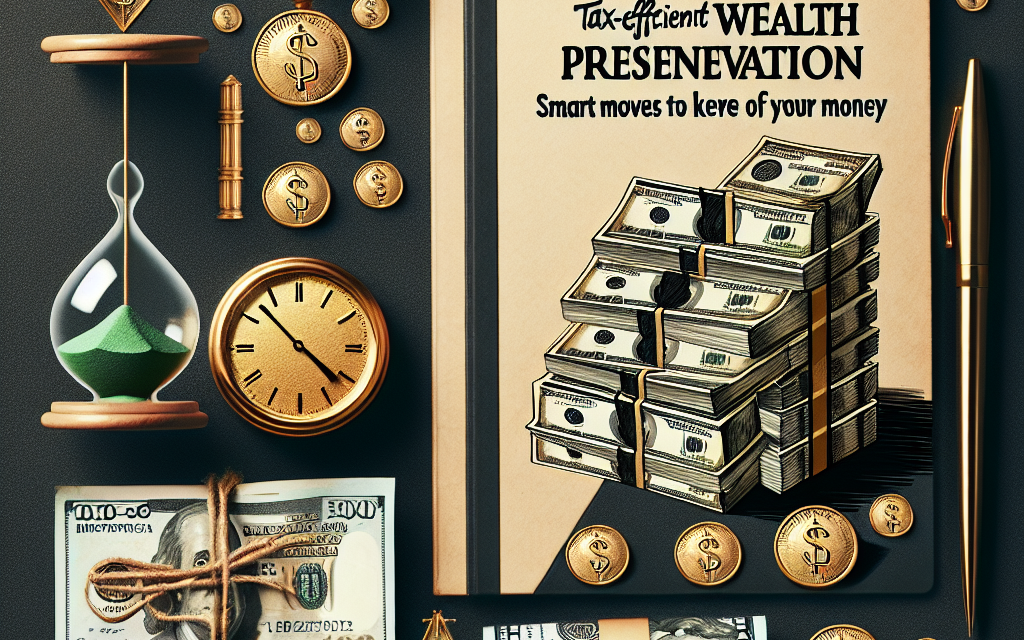 Tax-Efficient Wealth Preservation: Smart Moves to Keep More of Your Money