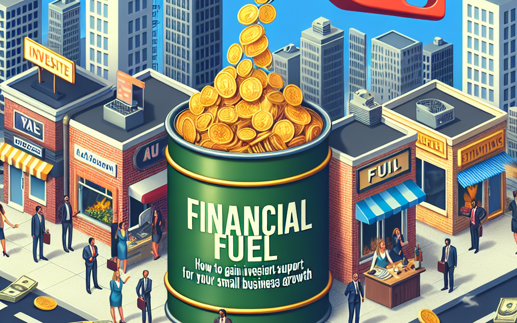 Financial Fuel: How to Gain Investment Support for Your Small Business Growth