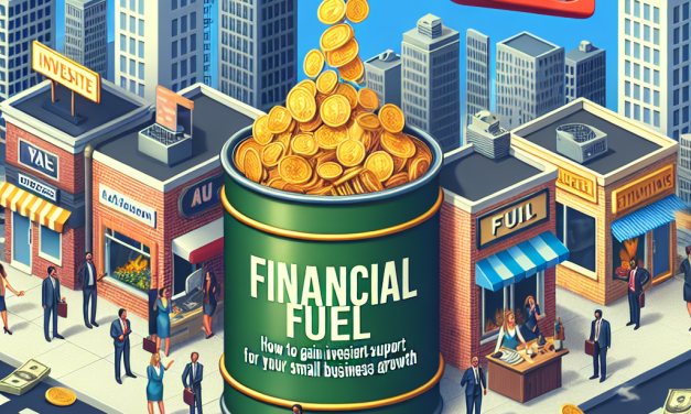 Financial Fuel: How to Gain Investment Support for Your Small Business Growth