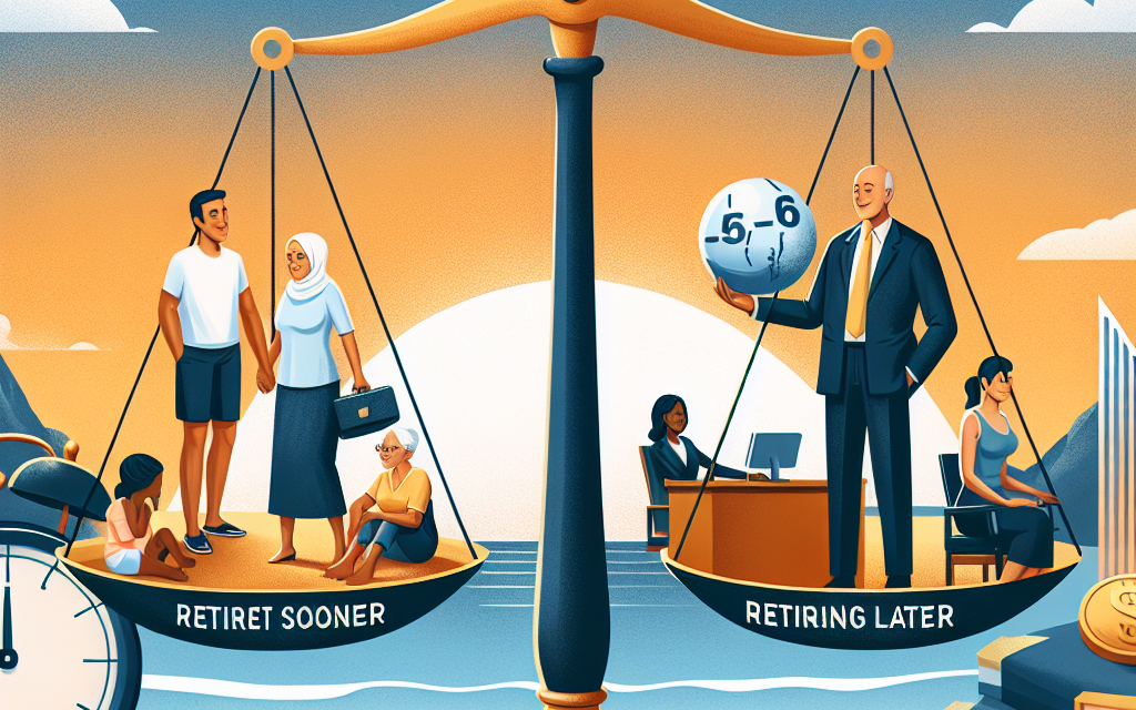 Retirement Planning: Are You Better Off Retiring Sooner or Later?