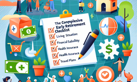 The Comprehensive Early Retirement Checklist: Covering All Bases