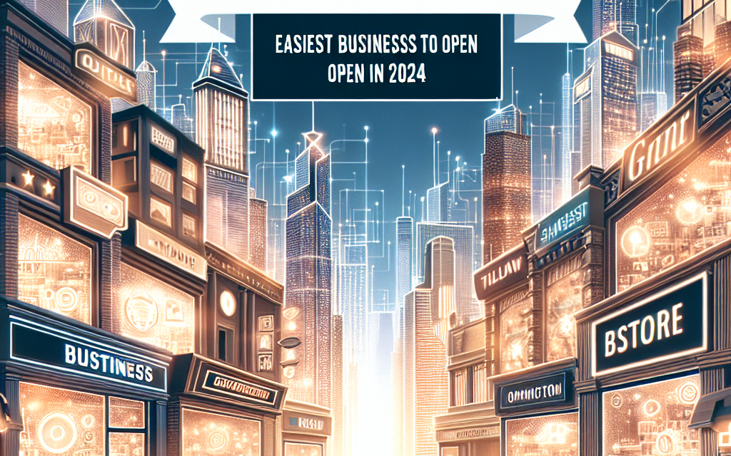 Quick-Start Guide: Easiest Businesses to Open in 2024