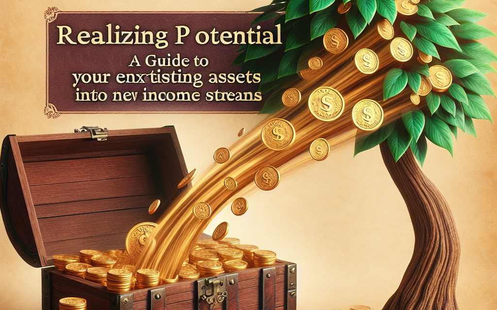 Realizing Potential: A Guide to Turning Your Existing Assets into New Income Streams