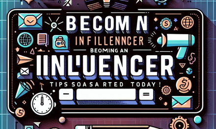 Become an Amazon Influencer: Tips and Tricks to Get Started Today