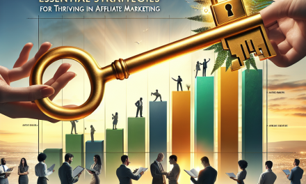 Unlocking Success: Essential Strategies for Thriving in Affiliate Marketing
