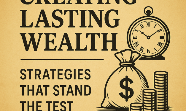 Creating Lasting Wealth: Strategies That Stand the Test of Time