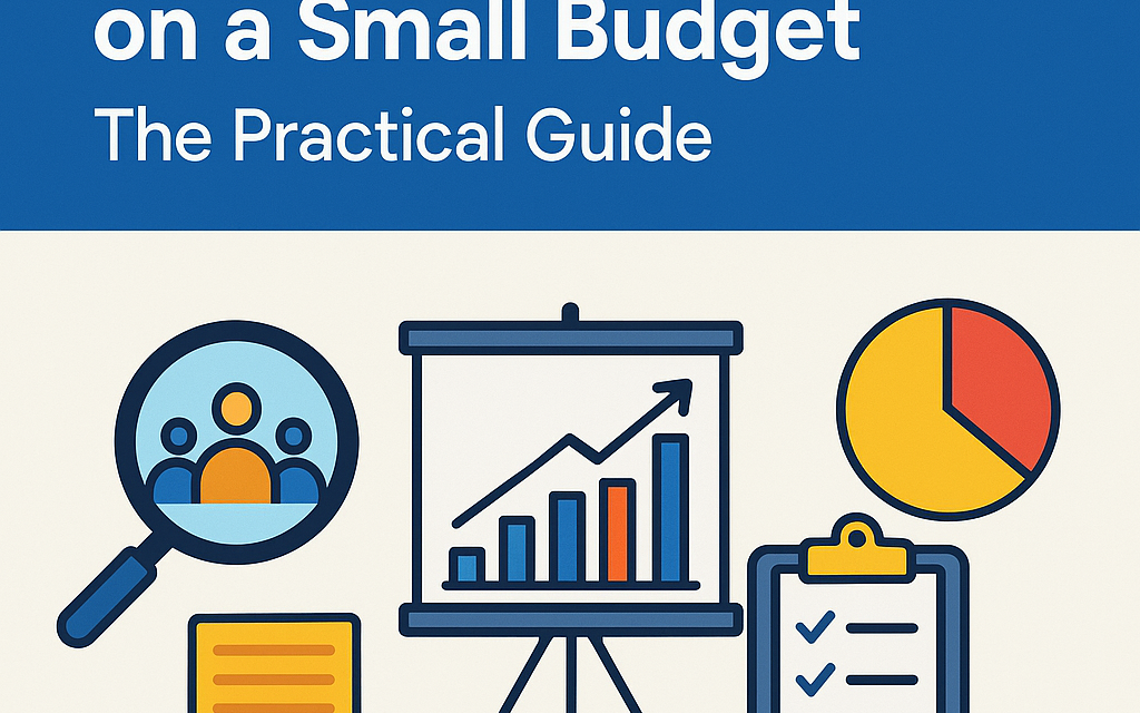 – How to Do Market Research on a Small Budget: The Practical Guide