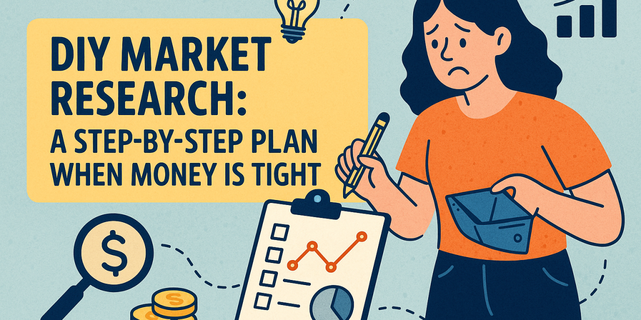 – DIY Market Research: A Step‑by‑Step Plan When Money Is Tight
