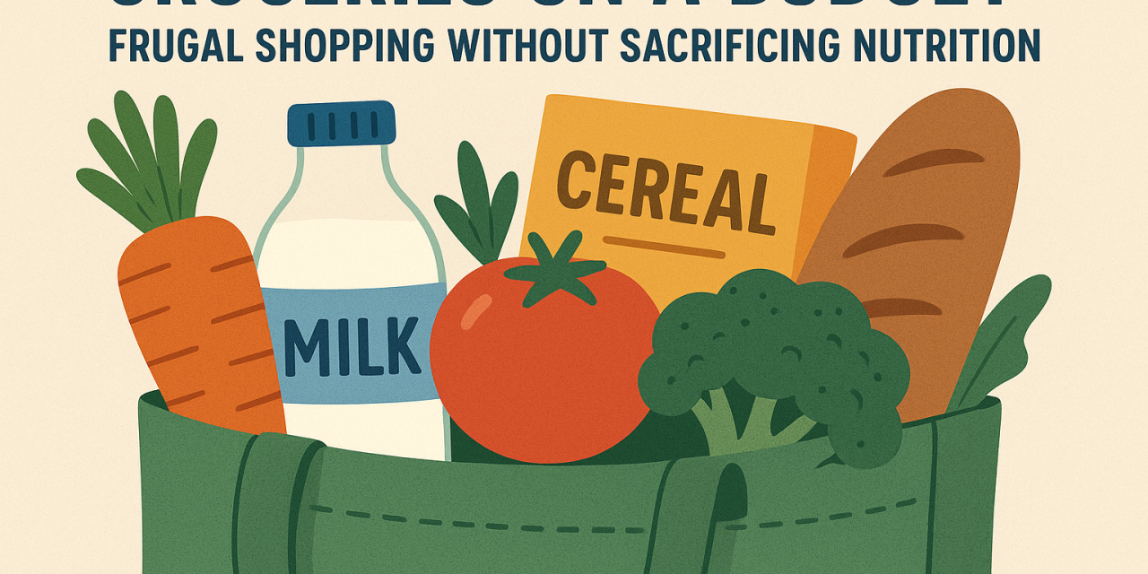 Groceries on a Budget: Frugal Shopping Without Sacrificing Nutrition