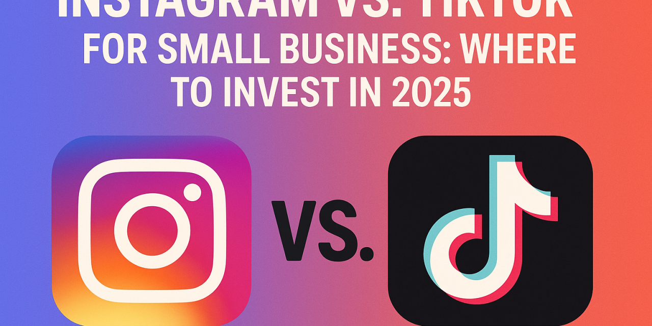– Instagram vs. TikTok for Small Business: Where to Invest in 2025