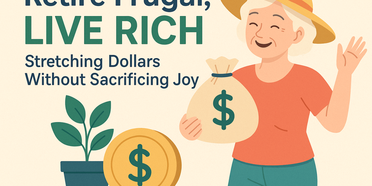 Retire Frugal, Live Rich: Stretching Dollars Without Sacrificing Joy