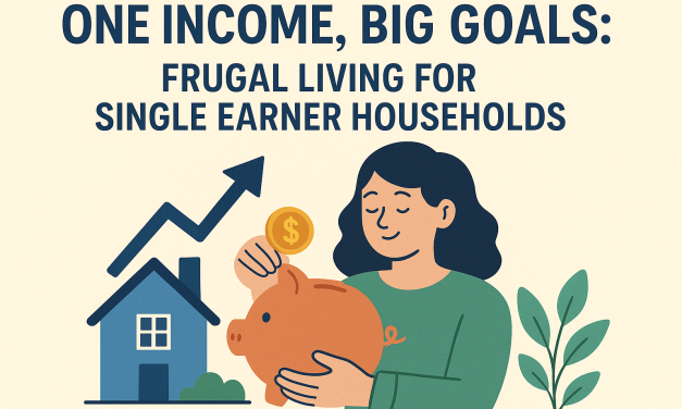 One Income, Big Goals: Frugal Living for Single Earner Households