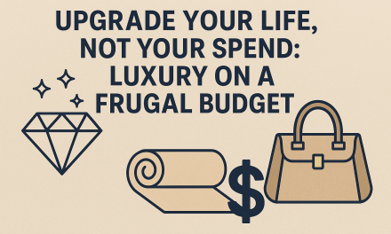 Upgrade Your Life, Not Your Spend: Luxury on a Frugal Budget