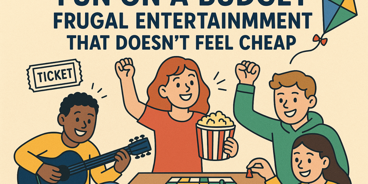 Fun on a Budget: Frugal Entertainment That Doesn’t Feel Cheap