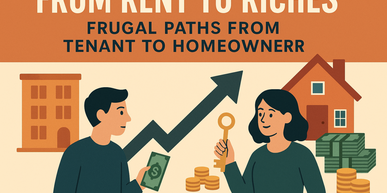 From Rent to Riches: Frugal Paths from Tenant to Homeowner