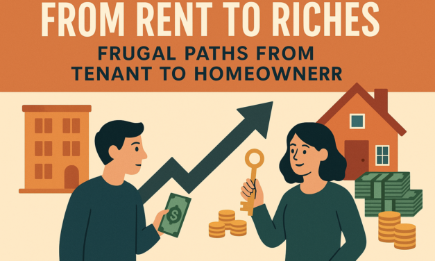 From Rent to Riches: Frugal Paths from Tenant to Homeowner